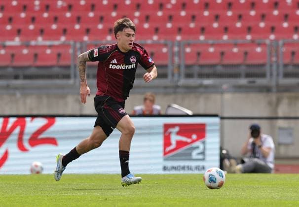 26 04 2026 Soccer Season 2025 2026 2 Soccer Bundesliga 31 Matchday 1 FC Nürnberg FCN Club 1 FC Magdeburg FCM Sportfoto Zink DaMa xdaxmax DFL regulations prohibit any use of photographs as image sequences and or quasi video only for editorial use Javier Fernandez 20, 1 FC Nürnberg FCN Freisteller Einzelbild