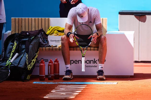 Mutua Madrid Open 2026 - Day 7 Alex Michelsen of the United States competes against Jiri Lehecka of the Czech Republic during their Men s Singles match on Day Seven of the Mutua Madrid Open at La Caja Magica on April 26, 2026, in Madrid, Spain. Madrid Madrid Spain  Copyright: xMiguelxReisx originalFilename:reis-notitle260426_npwCC.jpg