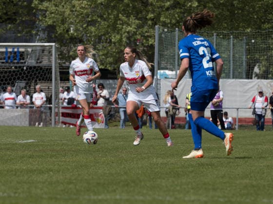 Dafina Redzepi VfB Stuttgart, 07 at match setup GER, VfB Stuttgart vs SV Meppen, Football, 2 Womens Bundesliga, Matchday 23, Season 2025 2026, 26 04 2026 GER, VfB Stuttgart vs SV Meppen, Football, 2 Womens Bundesliga, Matchday 23, Season 2025 2026, 26 04 2026 Stuttgart Copyright: xEibner-Pressefoto CarstenxSchwerx EP_CSG