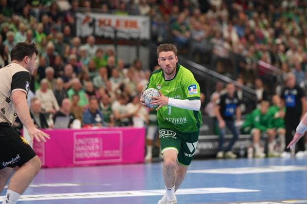 HSG Wetzlar v Bergischer HC - DAIKIN Handball-Bundesliga Dominik Mappes ( 7 Wetzlar ) during the Daikin Handball-Bundesliga match between HSG Wetzlar and Bergischer HC at Buderus Arena Wetzlar. Wetzlar Wetzlar, Germany, April 26nd 202 GERMANY Copyright: xJuliaxKneisslx xSPPx Sportspressphoto_SPR136767