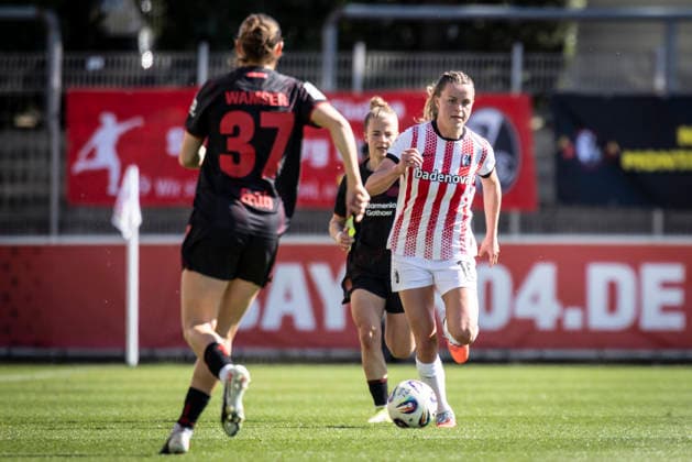 Football, Women, 1. BL, Bayer 04 Leverkusen - SC Freiburg