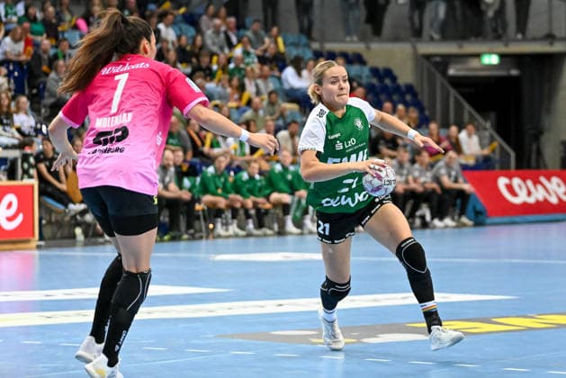 Handball, Women, HBF, Playoffs, VfL Oldenburg - SV Union Halle-Neustadt