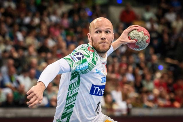 Tim Hornke SC Magdeburg 17 GER, TVB Stuttgart SC Magdeburg, DAIKIN HBL, Handball, Bundesliga, 29 Matchday, Season 2025 2026, 26 04 2026 GER, TVB Stuttgart SC Magdeburg, DAIKIN HBL, Handball, Bundesliga, 29 Matchday, Season 2025 2026, 26 04 2026 Stuttgart Copyright: xSandyxDinkelackerx EP_SDR