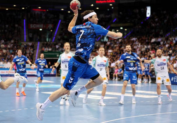 26 04 2026 Stuttgart, Handball TVB Stuttgart vs SC Magdeburg, Kasper Thorsen Lien TVB