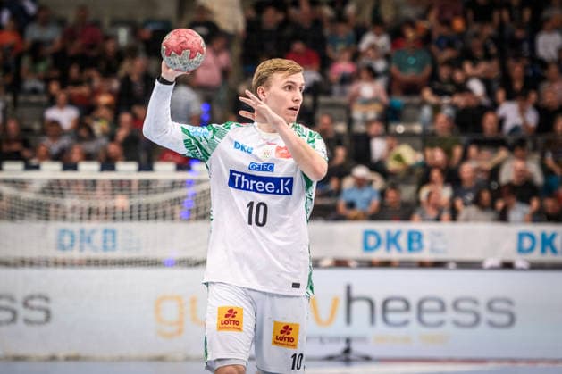 Gisli Thorgeir Kristjansson SC Magdeburg 10 GER, TVB Stuttgart SC Magdeburg, DAIKIN HBL, Handball, Bundesliga, Matchday 29, Season 2025 2026, 26 04 2026 GER, TVB Stuttgart SC Magdeburg, DAIKIN HBL, Handball, Bundesliga, Matchday 29, Season 2025 2026, 26 04 2026 Stuttgart Copyright: xSandyxDinkelackerx EP_SDR