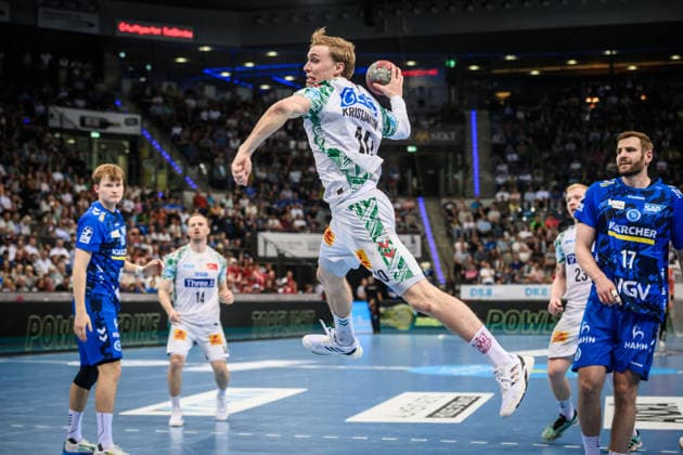 Gisli Thorgeir Kristjansson SC Magdeburg 10 GER, TVB Stuttgart SC Magdeburg, DAIKIN HBL, Handball, Bundesliga, Matchday 29, Season 2025 2026, 26 04 2026 GER, TVB Stuttgart SC Magdeburg, DAIKIN HBL, Handball, Bundesliga, Matchday 29, Season 2025 2026, 26 04 2026 Stuttgart Copyright: xSandyxDinkelackerx EP_SDR