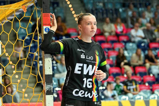Imke Winters VfL Oldenburg, 16 VfL Oldenburg vs SV Union Halle Neustadt, ALSCO Handball Bundesliga Women, Playoffs, 2 Matchday, Season 2025 2026, 25 04 2026, VfL Oldenburg vs SV Union Halle Neustadt, ALSCO Handball Bundesliga Women, Playoffs, 2 Matchday, Season 2025 2026, 25 04 2026 Oldenburg Copyright: xEibner-Pressefoto RobertxGertzenx EP_RGN