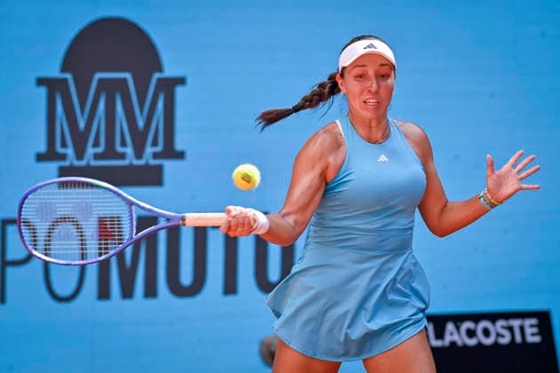 April 26, 2026, Madrid, Madrid, Spain: JESSICA PEGULA of united states †ADIDAS during the Mutua Madrid Open 2026, ATP, Tennis Herren Masters 1000 and WTA, Tennis Damen 1000 tennis tournament, celebrated at Caja Magica on April 26, 2026 in Madrid, Spain. Mutua Madrid Open 2026 - Day 7 (04.26.26) - ZUMAc312 20260426_zsp_c312_081 Copyright: xOscarxManuelxSanchezx