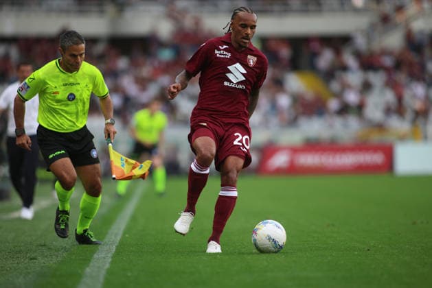 Ali Dembele of Torino FC during the Italian Serie A, football match between Torino FC and FC Inter Milan on 26 April 2026, at Stadio Olimpico Grande Torino, Turin, Italy. Photo Nderim Kaceli  Copyright: xNderimxKaceli IPAxSportx xipa-agency.netx xx IPA_74252878 IPA_Agency_IPA74252878