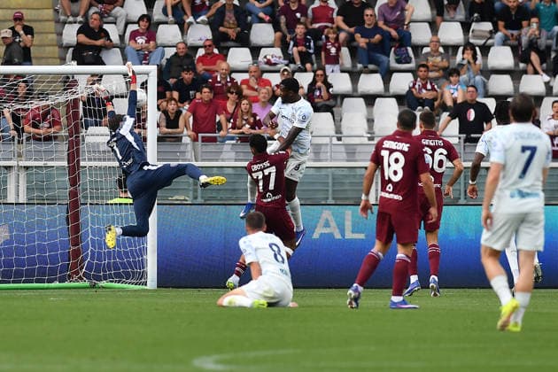 Torino 26 04 2026 - campionato di calcio serie A Torino-Inter foto Image nella foto: gol Marcus Thuram 