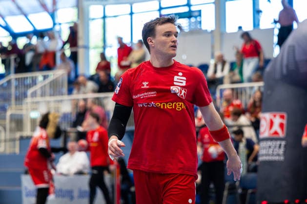 26 04 2026, 29 Matchday of the 2 Handball Bundesliga, TuSEM Essen HC Elbflorenz 2006 Max Neuhaus TuSEM Essen Essen Am Hallo NRW Germany xRHR PHOTO DEx Copyright: DennisxEwert RHR-FOTOx RHR-FOTO DE