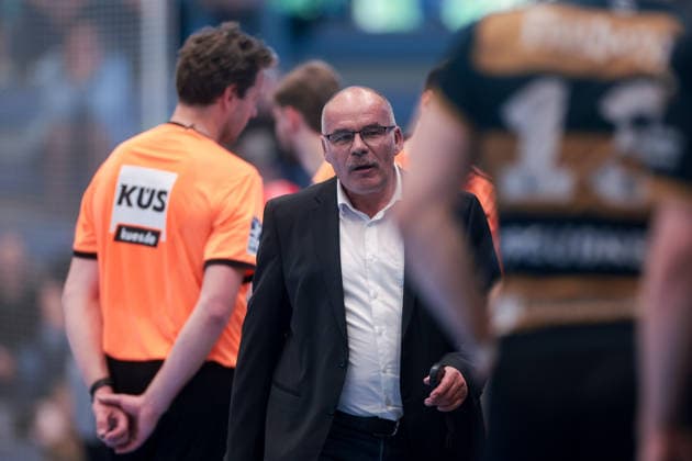 26 04 2026, 29 Matchday of the 2 Handball Bundesliga, TuSEM Essen HC Elbflorenz 2006 Match Supervisor Frank Böllhoff Essen Am Hallo NRW Germany xRHR PHOTO DEx Copyright: DennisxEwert RHR-FOTOx RHR-FOTO DE