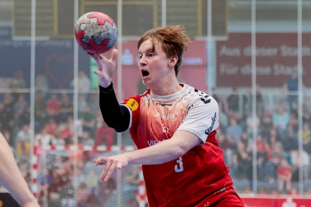 26 04 2026, 29 Matchday of the 2 Handball Bundesliga, TuSEM Essen HC Elbflorenz 2006 Felix Mart TuSEM Essen Essen Am Hallo NRW Germany xRHR PHOTO DEx Copyright: DennisxEwert RHR-FOTOx RHR-FOTO DE