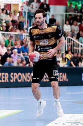 26 04 2026, 29 Matchday of the 2 Handball Bundesliga, TuSEM Essen HC Elbflorenz 2006 Sebastian Greß HC Elbflorenz 2006 Essen Am Hallo NRW Germany xRHR PHOTO DEx Copyright: DennisxEwert RHR-FOTOx RHR-FOTO DE