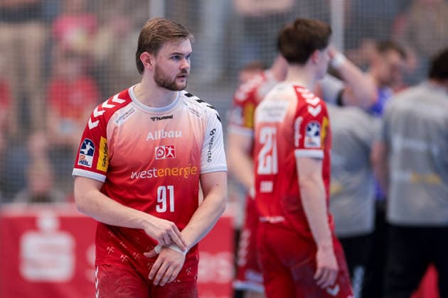 26 04 2026, 29 Matchday of the 2 Handball Bundesliga, TuSEM Essen HC Elbflorenz 2006 Alexander Schoss TuSEM Essen Essen Am Hallo NRW Germany xRHR PHOTO DEx Copyright: DennisxEwert RHR-FOTOx RHR-FOTO DE