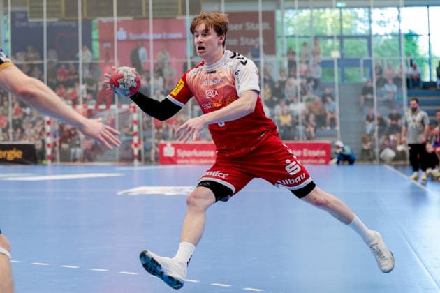 26 04 2026, 29 Matchday of the 2 Handball Bundesliga, TuSEM Essen HC Elbflorenz 2006 Felix Mart TuSEM Essen Essen Am Hallo NRW Germany xRHR PHOTO DEx Copyright: DennisxEwert RHR-FOTOx RHR-FOTO DE