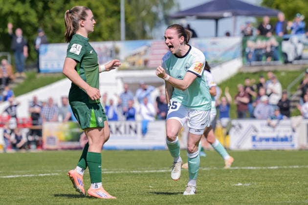 Football, Women, 2nd BL, SG 99 Andernach - VfL Wolfsburg II