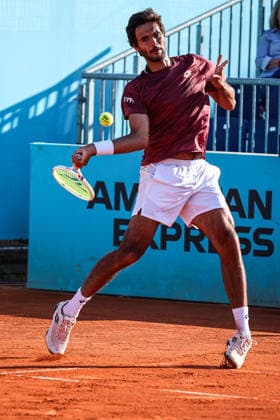 Mutua Madrid Open 2026 - Day 7 Francisco Cabral of Portugal competes during a Men s Doubles match on Day Seven of the Mutua Madrid Open at La Caja Magica on April 26, 2026, in Madrid, Spain. Madrid Spain  Copyright: xMiguelxReisx originalFilename:reis-notitle260426_npsVR.jpg