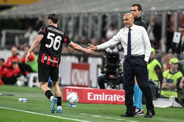 Head Coach Luciano Spalletti of FC Juventus react during the Italian Serie A football match between Inter AC Milan and FC Juventus on 26 of April 2026 at Giuseppe Meazza San Siro Siro stadium in Milan, Italy. Credit: Tiziano Ballabio  Copyright: xTizianoxBallabio IPAxSportx xipa-agency.netx xx IPA_74258383 IPA_Agency_IPA74258383