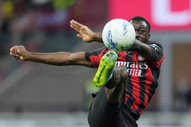AC Milan s Youssouf Fofana during the Serie A soccer match between Milan and Juventus at the San Siro Stadium in Milan , north Italy - Saturday , April 26 , 2026. - Soccer .  Copyright: xSpada LaPressex