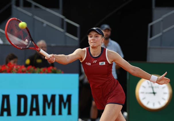 Alberto Simon Elena Rybakina during their third round match of the main draw of the Mutua Madrid Open de Tenis, played at the Caja Magica on April 26, 2026 in Madrid, Spain Copyright: xALBERTOxSIMONx