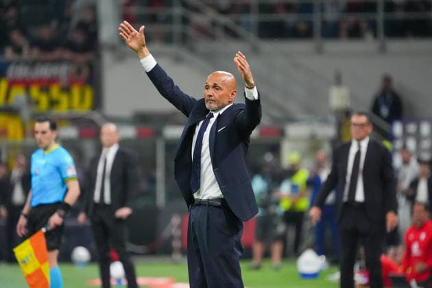 Juventus™s Luciano Spalletti, head coach during the Serie A soccer match between Milan and Juventus at the Giuseppe Meazza stadium in Milano, north Italy - April 26, 2026 - Soccer.  Copyright: xAlessioxMorgese LaPressex
