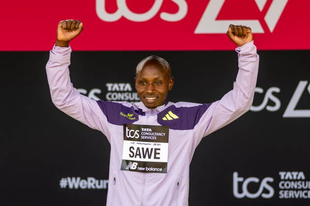 TCS London Marathon, 26.04.2026 Sabastian Sawe (KEN) - TCS London Marathon am Sonntag, 26. April 2026 *** TCS London Marathon, 26 04 2026 Sabastian Sawe KEN TCS London Marathon on Sunday, April 26, 2026 Copyright: xBEAUTIFULxSPORTS TobiasxLacknerx