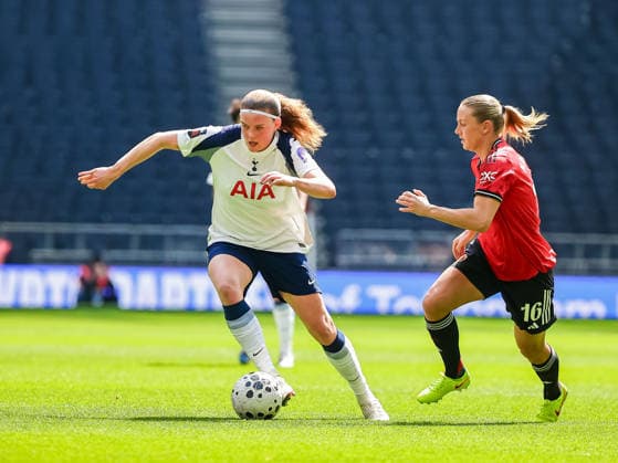 Football, Women, England, Tottenham Hotspur - Manchester United