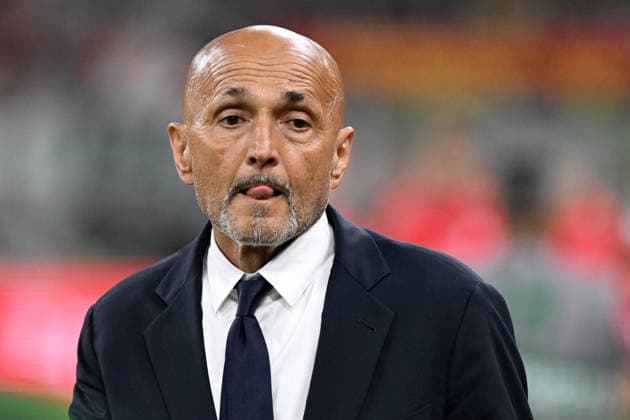 LUCIANO SPALLETTI Coach, Juventus, Serie A 2025-26, Milan-Juventus 0-0, single shot, PORTRAIT, PRIMO PIANO, close up, gesti, lingua, tongue SERIE A 2025-26 MILAN-JUVENTUS 0-0