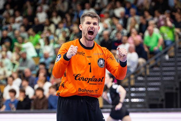 26 04 2026, xovx, Handball Daikin Handball Bundesliga, HSG Wetzlar Bergischer HC Christopher Rudeck Bergischer HC Wetzlar Buderus Arena Hessen Germany EN