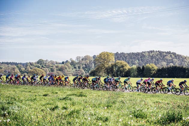 2026 Liege-Bastogne-Liege Picture by Zac Williams SWpix.com - 26 04 2026 - Cycling - 2026 Liege-Bastogne-Liege - The breakaway. Copyright: x xSWpix.comx(t axPhotographyxHubxLtd)xZacxWilliams SWpix.comx SWP-2645