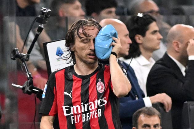 Football World Cup, Luka Modric needs surgery after breaking his cheekbone, archive pictures