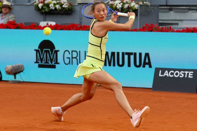 TENNIS : Mutua Madrid Open 2026 - 26 04 2026 Tennis - Madrid 2026 - ATP, Tennis Herren - WTA, Tennis Damen - 26 04 2026 - Zheng Qinwen Madrid  Copyright: xccx