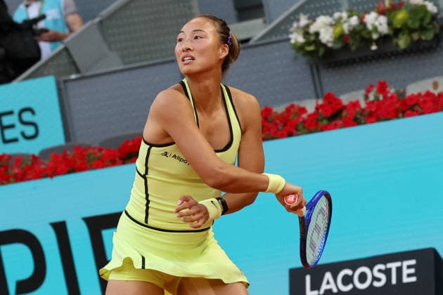 TENNIS : Mutua Madrid Open 2026 - 26 04 2026 Tennis - Madrid 2026 - ATP, Tennis Herren - WTA, Tennis Damen - 26 04 2026 - Zheng Qinwen Madrid  Copyright: xccx