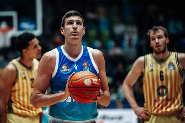 Ryan Hawkins Skyliners Frankfurt, 33 GER, Skyliners Frankfurt vs Alba Berlin, easycredit BBL, Bundesliga, 31 Matchday, Season 2025 2026 26 04 2026 Eibner Pressefoto Attila Ziga GER, Skyliners Frankfurt vs Alba Berlin, easycredit BBL, Bundesliga, 31 Matchday, Season 2025 2026 26 04 2026 Frankfurt am Main Copyright: xEibner-Pressefotox EP_AZA