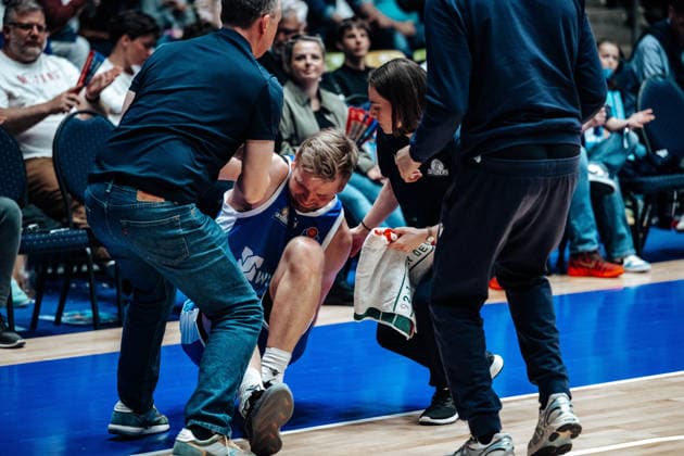 Till Pape Skyliners Frankfurt, 19 GER, Skyliners Frankfurt vs Alba Berlin, easycredit BBL, Bundesliga, 31 Matchday, Season 2025 2026 26 04 2026 Eibner Pressefoto Attila Ziga GER, Skyliners Frankfurt vs Alba Berlin, easycredit BBL, Bundesliga, 31 Matchday, Season 2025 2026 26 04 2026 Frankfurt am Main Copyright: xEibner-Pressefotox EP_AZA