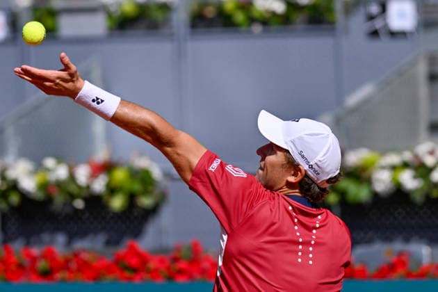Tennis, ATP tournament in Madrid
