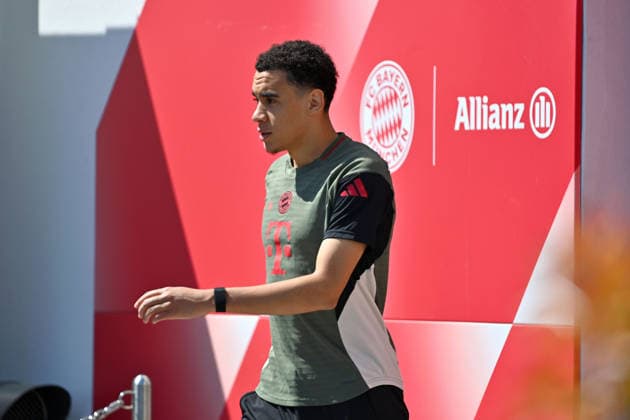 Jamal MUSIALA Bayern Muenchen , Final training Bayern Muenchen on 27 04 2026 Football Champions League semi-final Paris Saint Germain PSG FC Bayern Muenchen on 28 04 2026