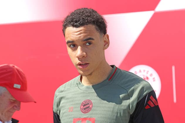 10 Jamal Musiala, Portrait, Portrait, Football FC Bayern Munich final training session before UEFA Champions League, against Paris Saint Germain 27 04 2026 Training ground, Säbenerstr PHOTO Mladen Lackovic LakoPress
