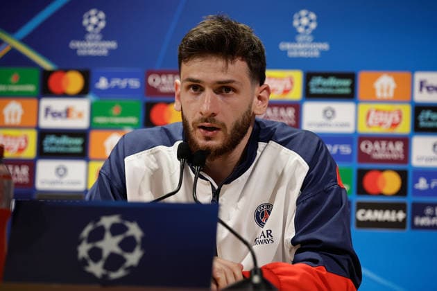 2026 04 27 Paris, Parc des Princes Paris Saint Germain press conference before the Champions League semi-final Paris Saint Germain Bayern Munich v l , Khvicha Kvaratskhelia Paris Saint Germain Copyright: AntonioxBorga