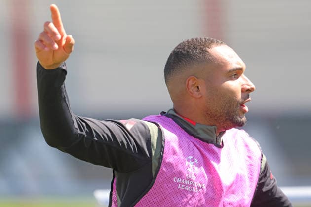 4 Jonathan Tah, Portrait, Portrait, Football FC Bayern Munich final training session before UEFA Champions League, against Paris Saint Germain 27 04 2026 Training ground, Säbenerstr PHOTO Mladen Lackovic LakoPress