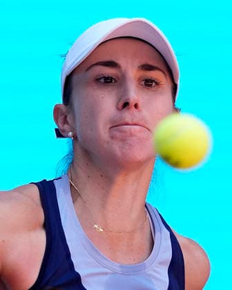 MADRID OPEN TENNIS 2026. WTA, Tennis Damen BENCIC ¢ SUI v BAPTISTE ¢ USA Belinda Bencic, Switzerland, during Madrid Open Tennis 2025 match. April 27, 2026.(ALTERPHOTOS Acero) MadridSpain  Copyright: xAcerox
