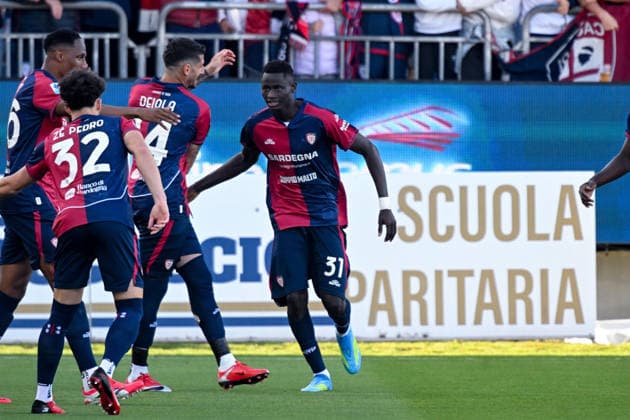 Football, Italy, Cagliari Calcio - Atalanta Bergamo