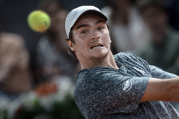 TENNIS : Mutua Madrid Open 2026 - 27 04 2026 Tennis - Madrid 2026 - ATP, Tennis Herren - WTA, Tennis Damen - 27 04 2026 - Joao Fonseca Madrid  Copyright: xccx
