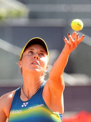 Alberto Simon Linda Noskova during their fourth round match of the main draw of the Mutua Madrid Open de Tenis, played at the Caja Magica on April 27, 2026 in Madrid, Spain Copyright: xALBERTOxSIMONx AgenciaxLOFx