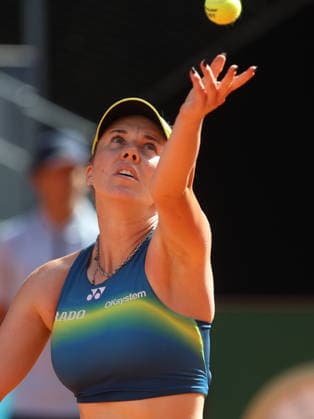 Alberto Simon Linda Noskova during their fourth round match of the main draw of the Mutua Madrid Open de Tenis, played at the Caja Magica on April 27, 2026 in Madrid, Spain Copyright: xALBERTOxSIMONx AgenciaxLOFx