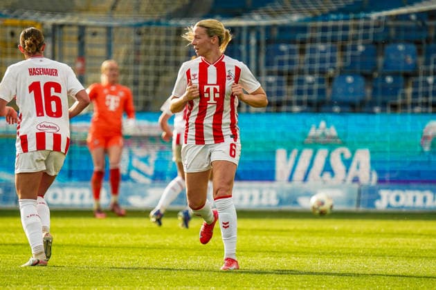 Germany Soccer Google Pixel Women Bundesliga 2025 2026 , 23 Matchday TSG Hoffenheim Women vs 1 FC Cologne Women Dietmar Hopp Stadion Hoffenheim Sandra Jessen 1 FC Cologne Women, 6 , Mimic Copyright: xBennetxLongx