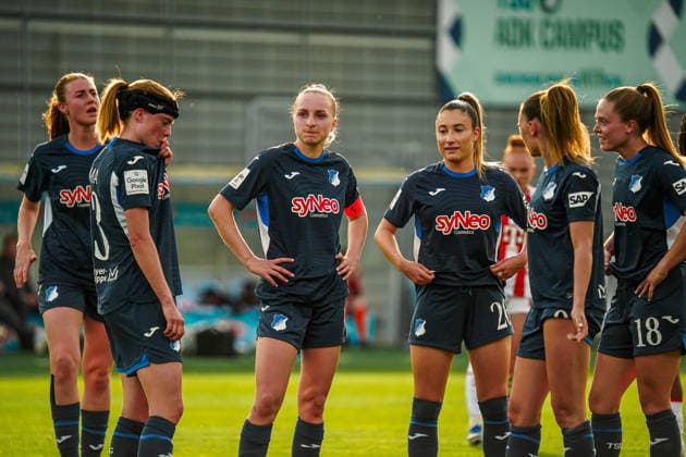 Germany Soccer Google Pixel Women Bundesliga 2025 2026 , 23 Matchday TSG Hoffenheim Women vs 1 FC Cologne Women Dietmar Hopp Stadion Hoffenheim Team, Mimic Copyright: xBennetxLongx