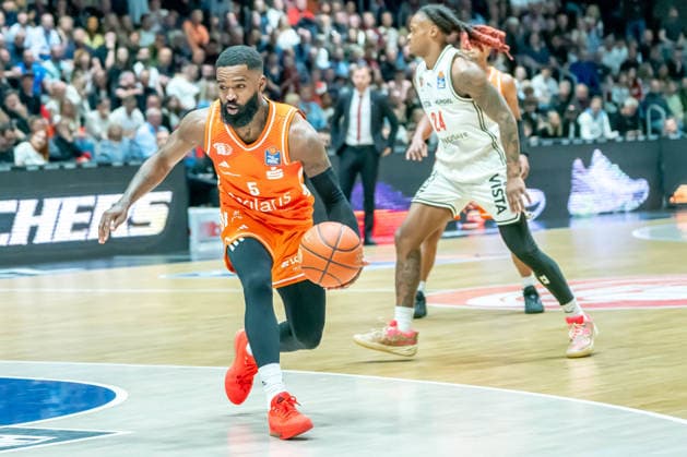 Chemnitz, Germany 27 April 2026 1 BBL 2025 2026 Sp 31 Niners Chemnitz vs Bamberg Baskets In the picture Corey Davis 99 Copyright: xFotostandx xNachtigallx