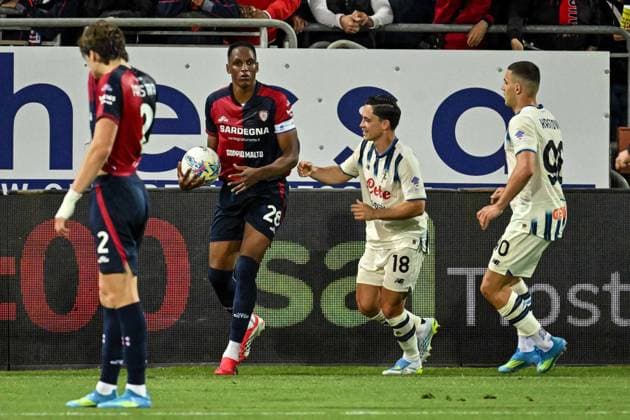 Yerri Mina of Cagliari Calcio during Cagliari Calcio vs Atalanta BC, Italian soccer Serie A match in Cagliari, Italy, April 27 2026  Copyright: xLuigixCanu IPAxSportx xipa-agency.netx xx IPA_74278245 IPA_Agency_IPA74278245